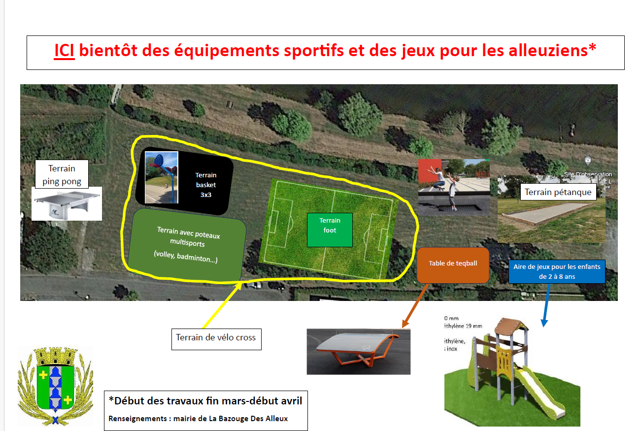 Des travaux prévus en 2024 à l'espace de loisirs Yvon Boutruche