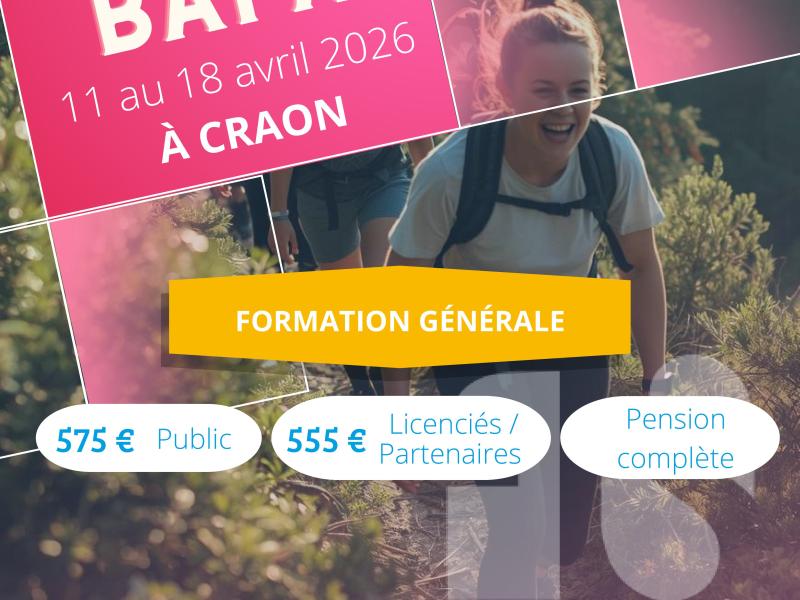 BAFA- stage 2026 en Mayenne 