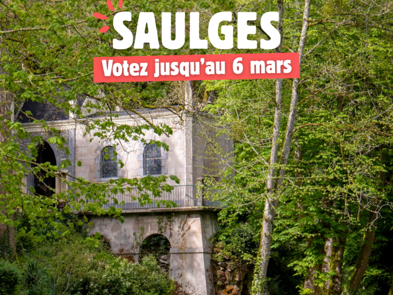 Le village préféré des Français 2026- Votez pour Saulges